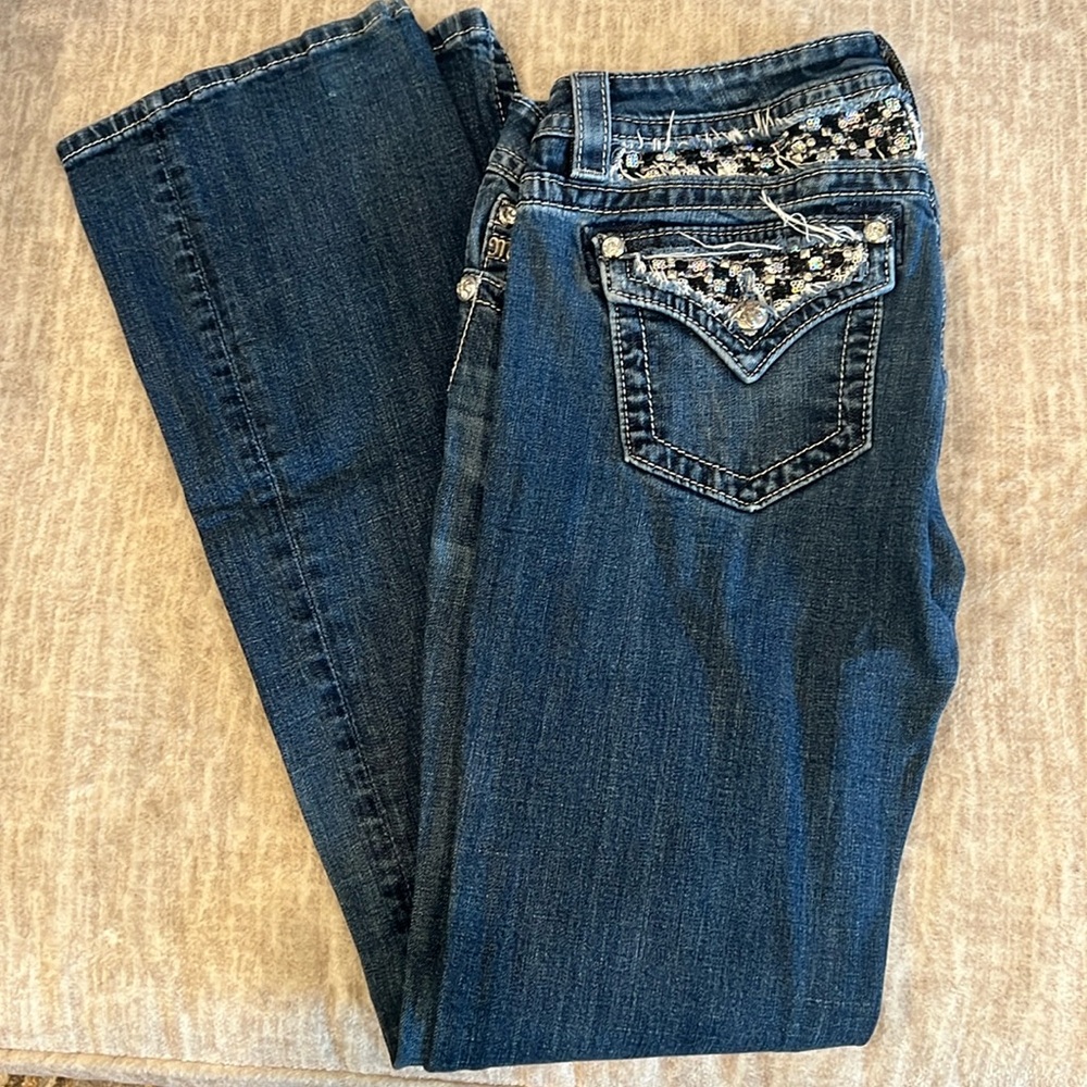 Miss Me jeans. Signature boot cut. Size 30.